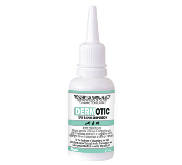 ilium Dermotic Ear & Skin Suspension 20 mL Troy Animal Healthcare