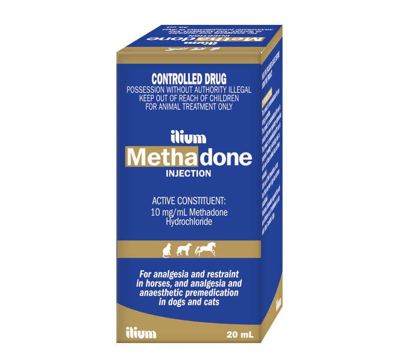 ilium Methadone 20 mL - Troy Animal Healthcare - Australia