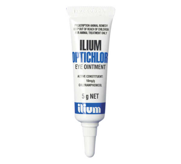 ilium Optichlor Eye Ointment 5g Troy Animal Healthcare Australia