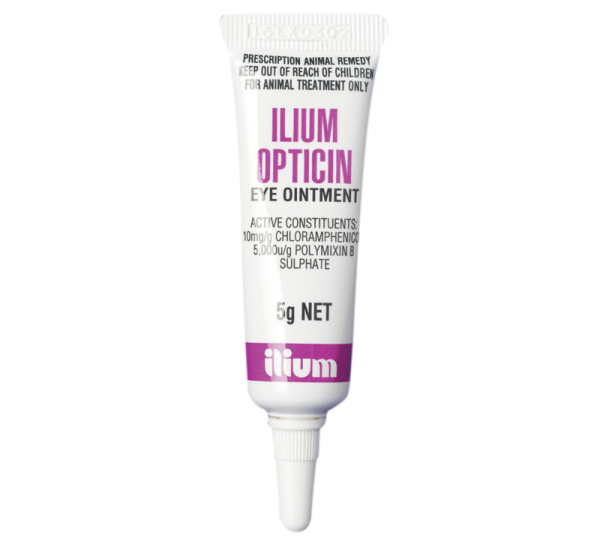 ilium Opticin Eye Ointment 5g Troy Animal Healthcare Australia