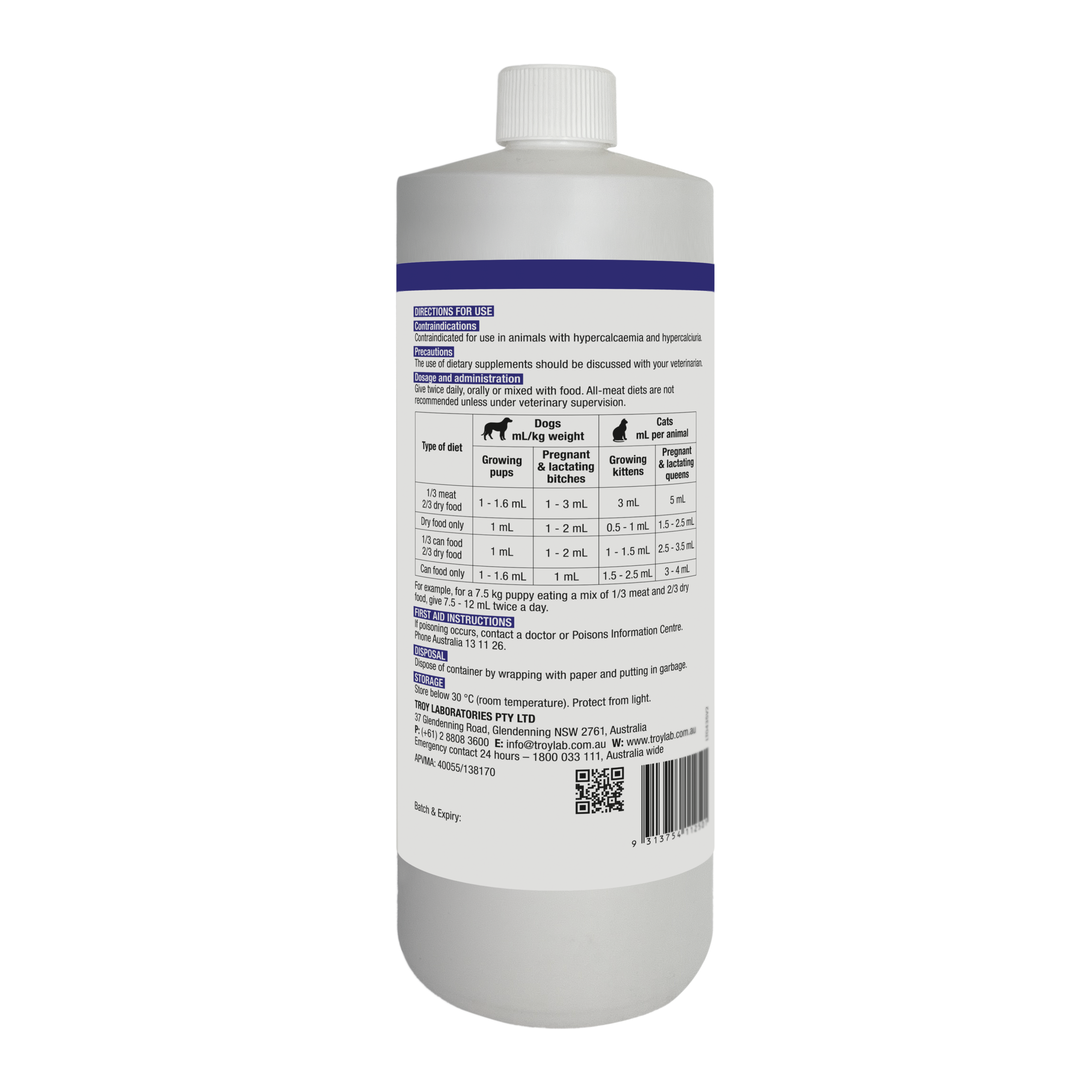 Troy Calcium Syrup
