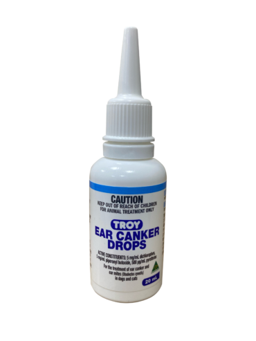 Troy Ear Canker Drops 20 mL