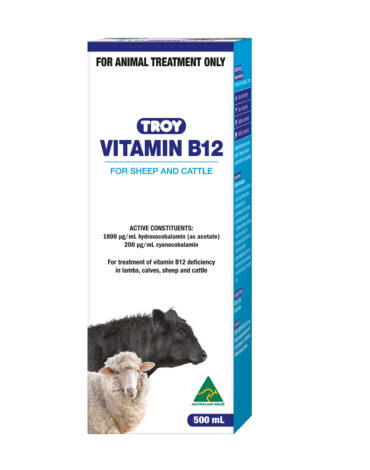 Troy Vitamin B12 Sheep and Cattle 500mL