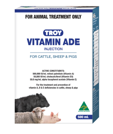 Troy Vitamin ADE Injection 500 mL