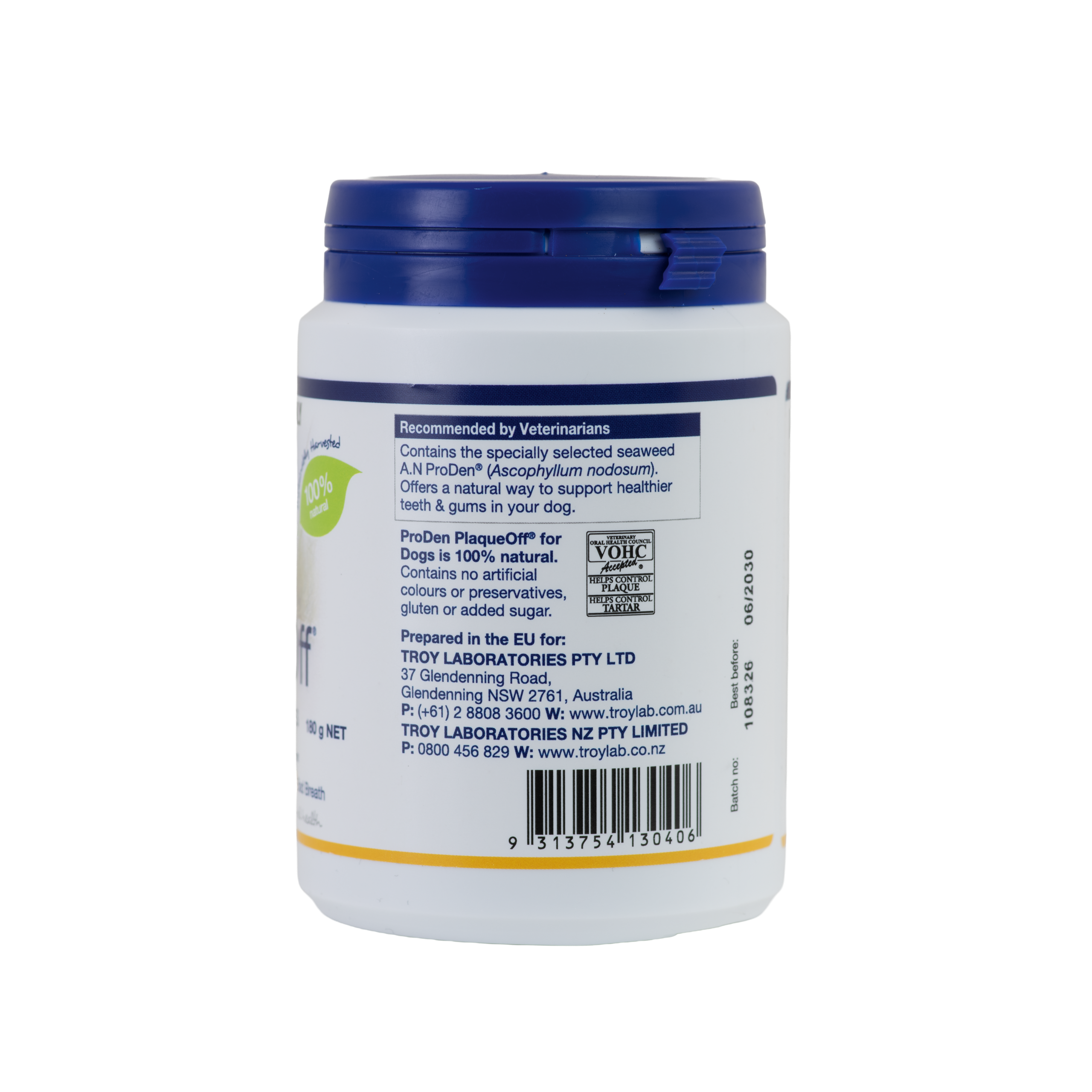 Troy PlaqueOff Powder for Dogs