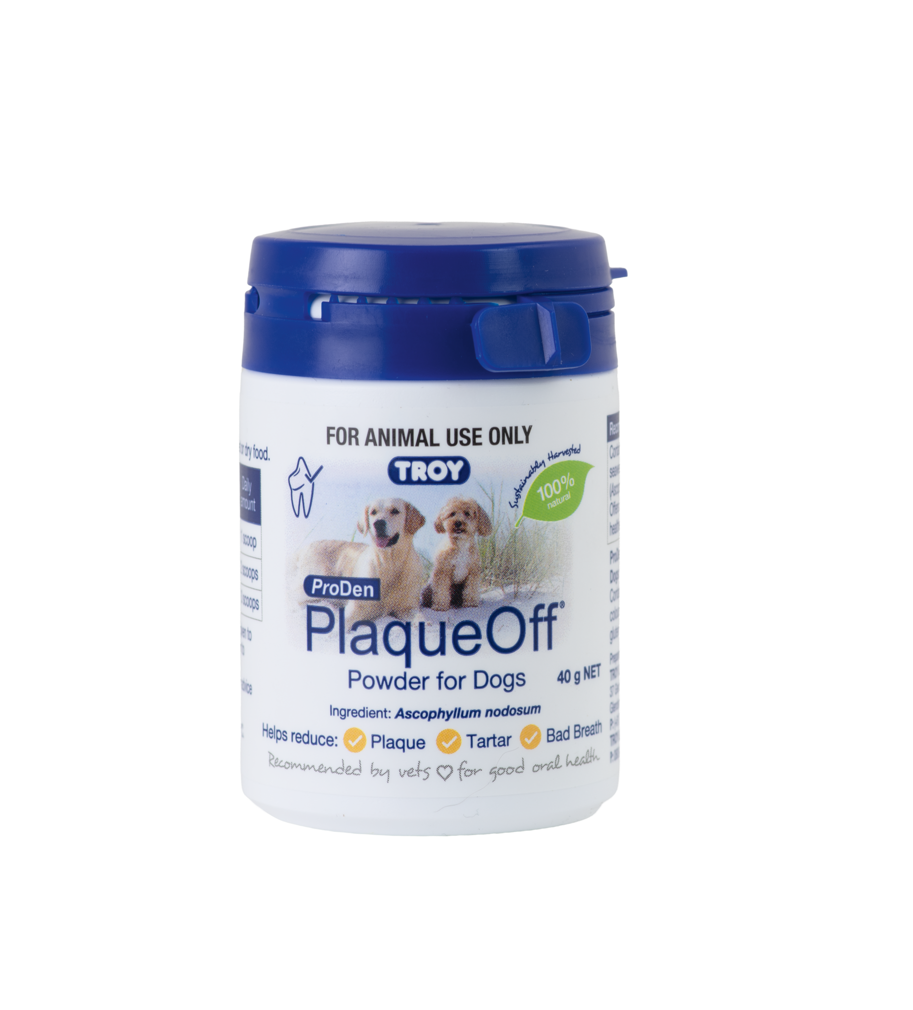 Troy PlaqueOff Powder for Dogs