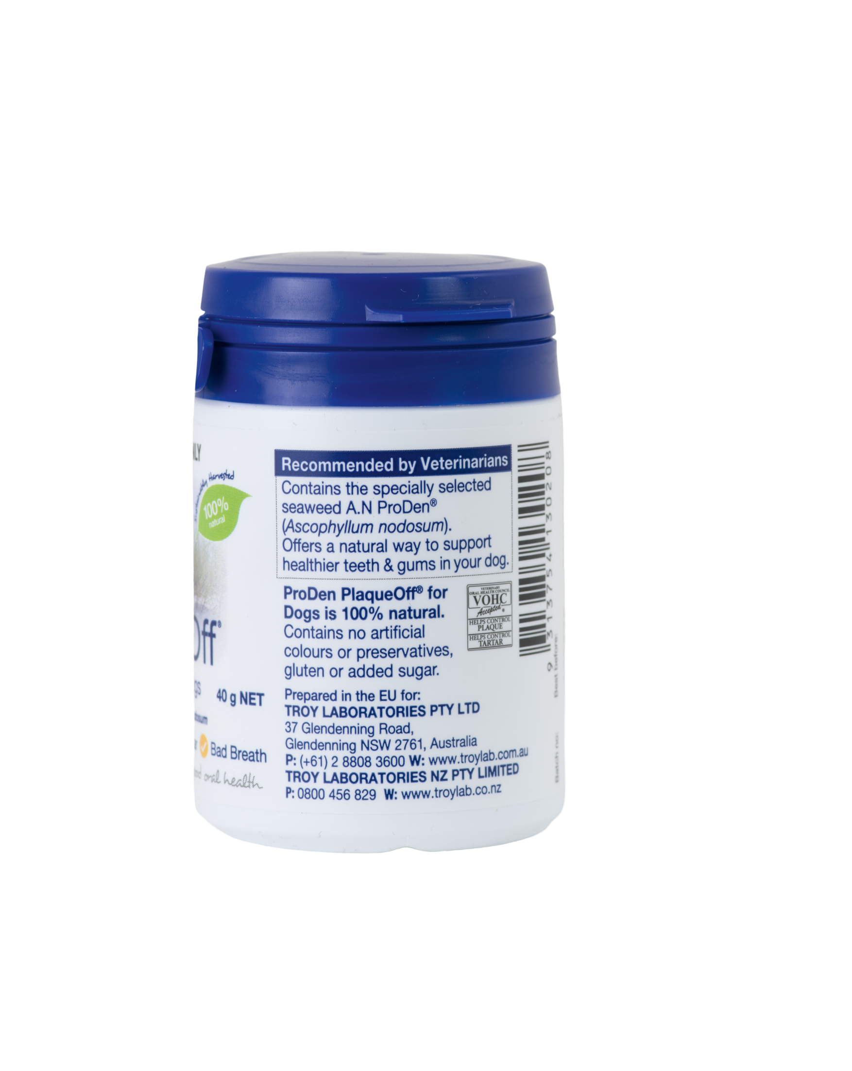 Troy PlaqueOff Powder for Dogs