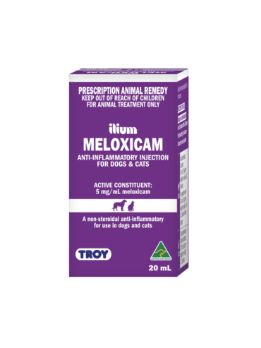 ilium Meloxicam 5 Injection for Dogs and Cats
